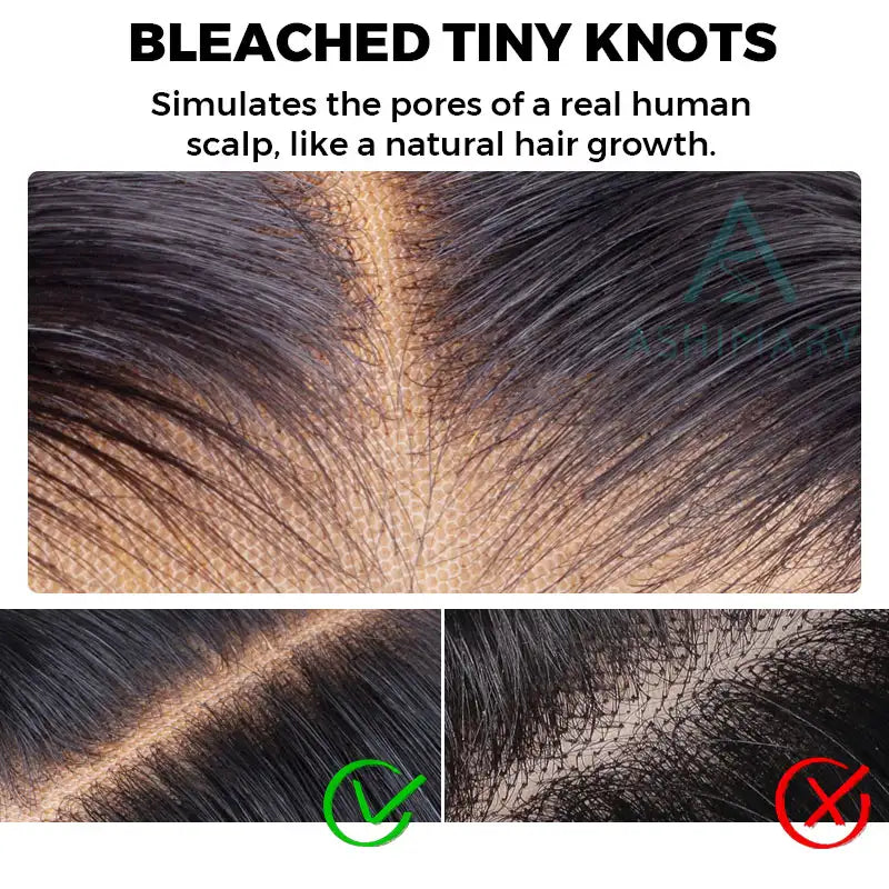 Precut Glueless Wear & Go Kinky Curly Invisible HD Lace Closure Bob Ready To Wear Wig with Pre Plucked Hairline & Bleached Knots