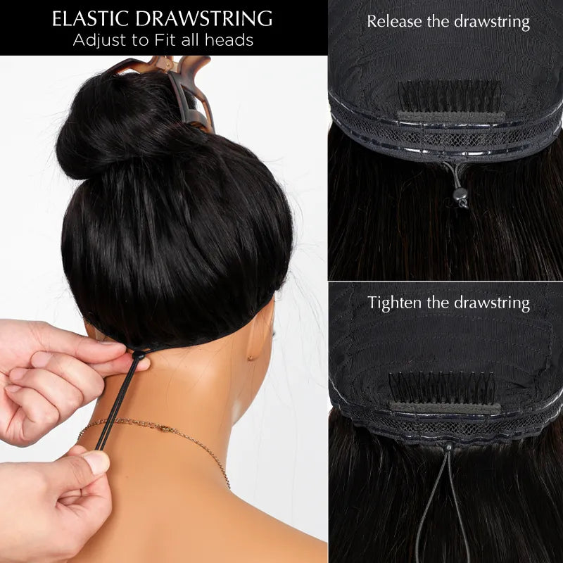 Long Wig | Silk Straight 13x4 HD Lace Frontal Wigs Human Hair 28-38 Inch