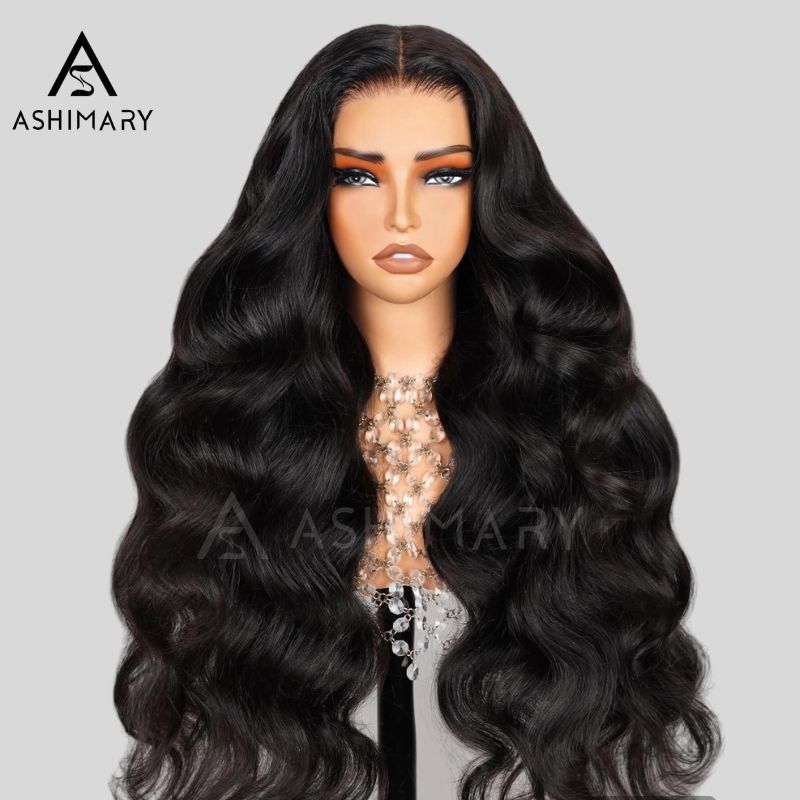 Face Framing Body Wave Invisi Strap Snug Fit 360 Transparent Lace Frontal Bleached Knots Pre Cut Lace Wig