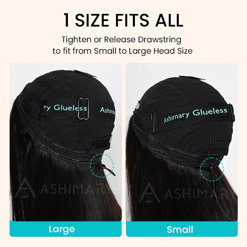 Pull Go Wig | Beginner Friendly Natural Scalp Curly Human Hair Upgrade Thin Part Wig Without Leave Out