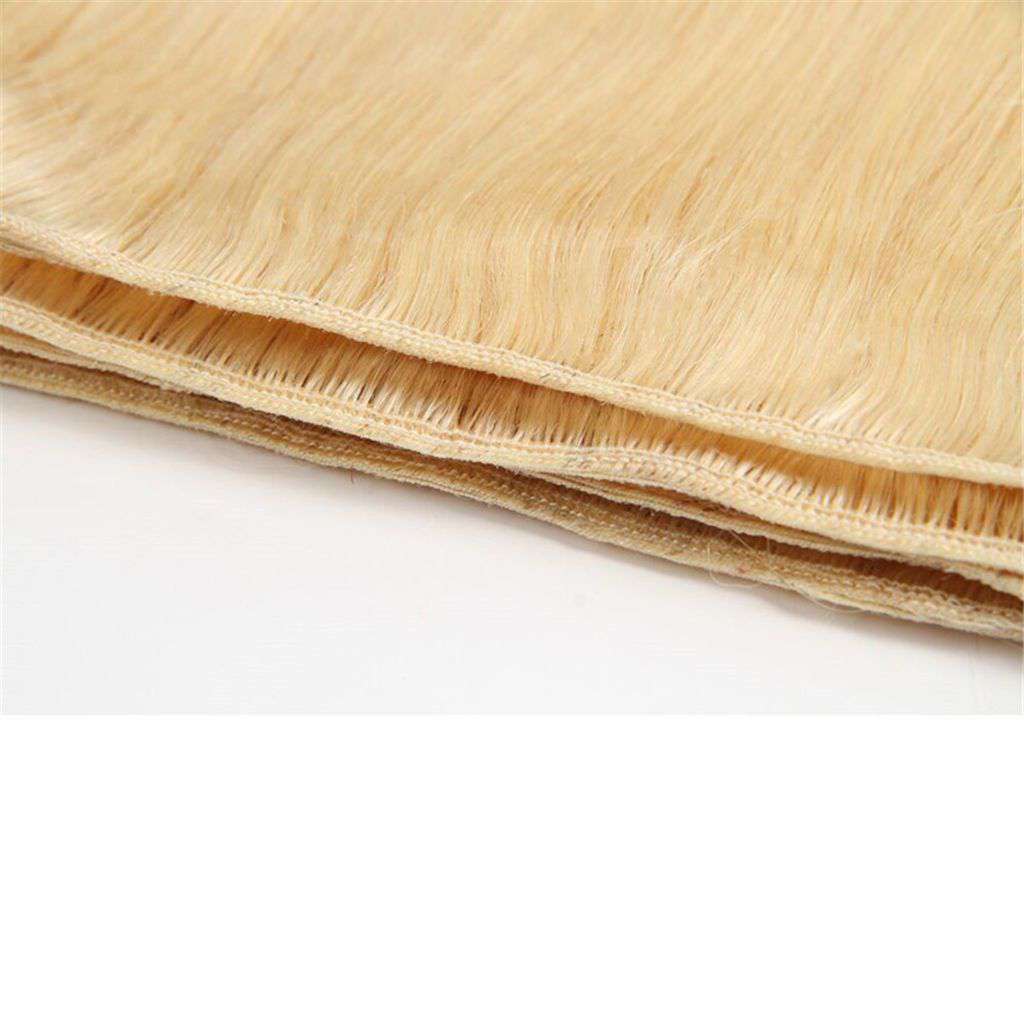 Honey Blonde 3 Bundles Straight Brazilian Human Hair Bundles