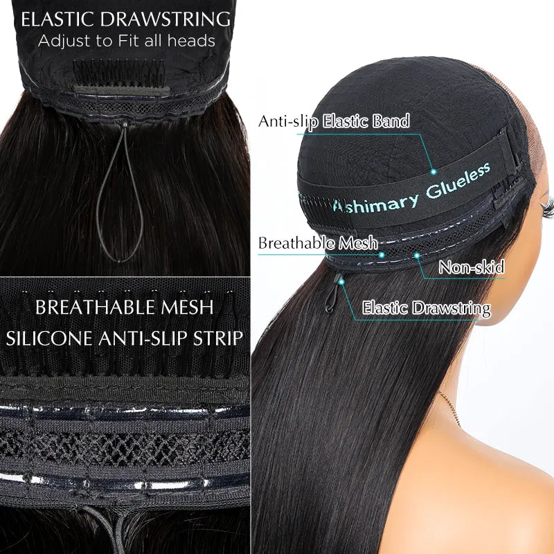 Pre Styled Salon Hairstyles #4 Chocolate Brown 6x4.5 Lace Closure Bob Wig Human Hair
