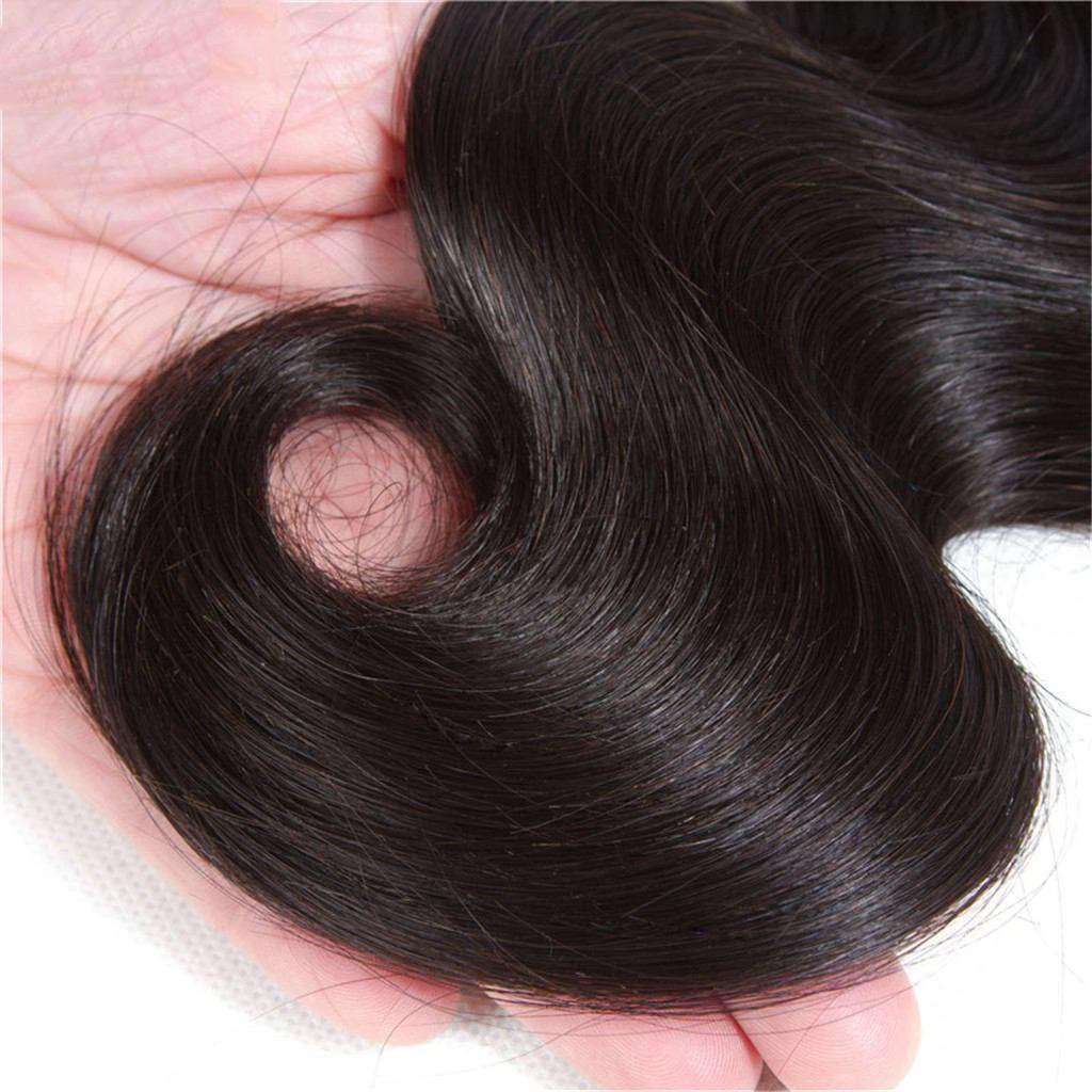 Body Wave Hair 1 Bundle 10A Brazilian Human Hair Natural Color