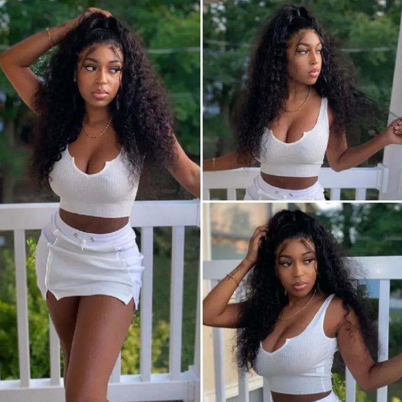 Jerry Curly 360 Lace Front Wig 100 Human Hair For Women