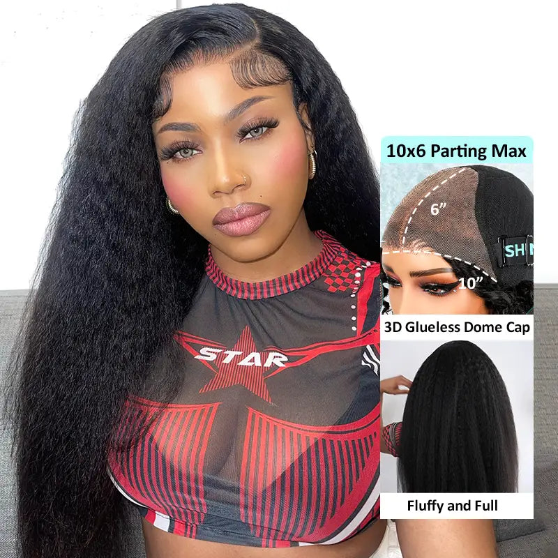 10x6 Flexi Max Glueless Lace Wig