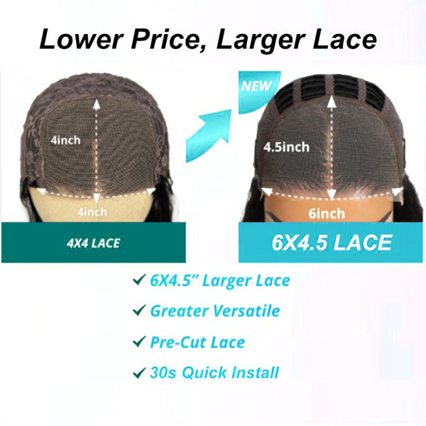 Ashimary Air Wig | Glueless Body Wave Wear Go Pre-cut Lace Wig Beginner-friendly