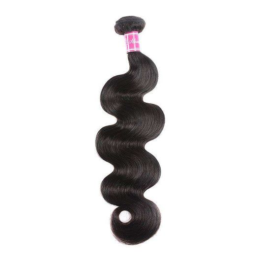 Body Wave  Hair 1 Bundle 10A Brazilian Human Hair Natural Color